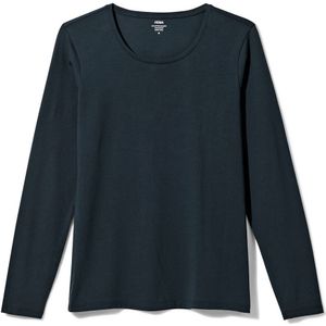 HEMA Dames T-shirt Donkerblauw (donkerblauw)