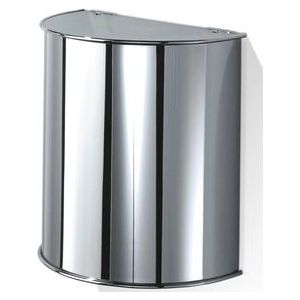 Prullenbak aan de muur Decor Walther 3,5 L Chrome