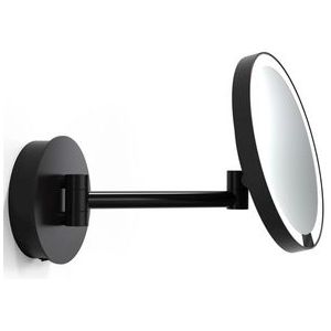 Make-up spiegel Decor Walther Just Look WR LED Black Matt (7x magnification)