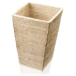 Prullenbak Decor Walther Basket Vierkant Rattan Licht