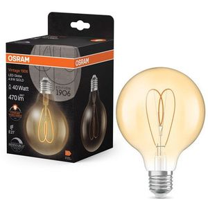 Osram LED lamp E27 | Globe G95 | Goud | Filament | 2200K | Dimbaar | 4.9W (40W)