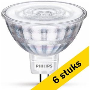 6x: Philips GU5.3 LED spot | 2700K | Dimbaar | 4.6W (35W)