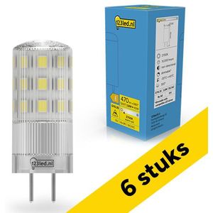 123led - GY6.35 - LED Capsule - Helder - Dimbaar - 3.8W (40W) - 6x
