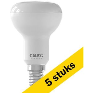 5x Calex LED lamp E14 | Reflector R50 | Mat | 2700K | Dimbaar | 5.4W (60W)