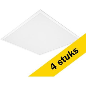4x Sylvania Start Led paneel 60x60 cm | 4000K | UGR19 | 3600 lumen | DALI | 27W