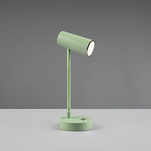 Oplaadbare tafellamp | Lenny | 3000-4000-6000K | IP20 | 2.5W | Pistache | Trio Lighting