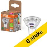 6x Osram GU10 LED spot | 4000K | 2W (50W)