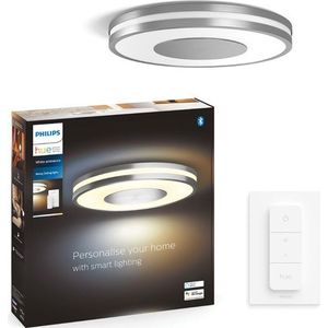 Philips Hue Being Plafondlamp | Aluminium | White Ambiance | incl. dimmer switch
