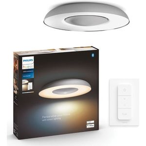 Philips Hue Still Plafondlamp - Warm Tot Koelwit Licht - Aluminium - Bluetooth