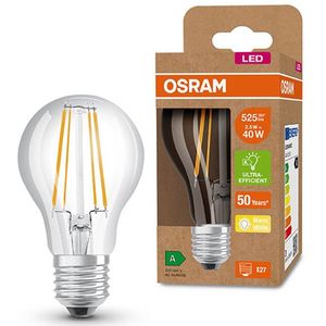 Osram LED lamp E27 | Peer A60 | Ultra Efficient | Filament | 3000K | 2.2W (40W)