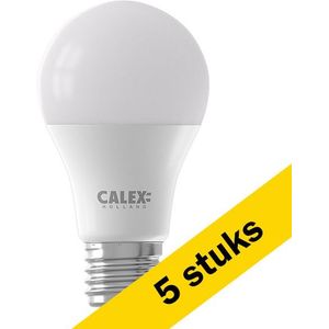 5x Calex LED lamp E27 | Peer A60 | Mat | 2700K | Dimbaar | 5.8W (40W)