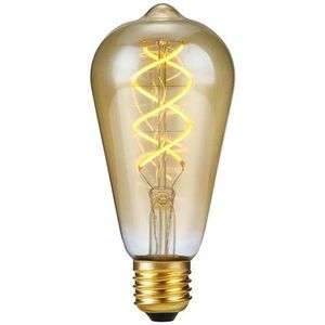 123led LED lamp E27 | Edison ST64 | Filament | Goud | 2200K | 3-staps dimbaar | 5W (39W)