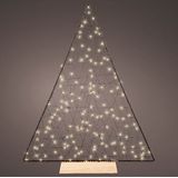 Tafeldecoratie driehoek op batterijen | 45 x 58 cm | 150 lampjes | Lumineo