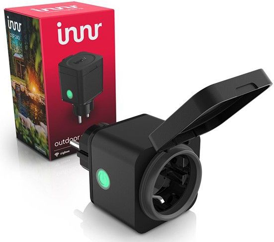 Innr - Slimme Stekker - Buiten Stekker - Zigbee - IP54 Waterdicht - 1 Stuk