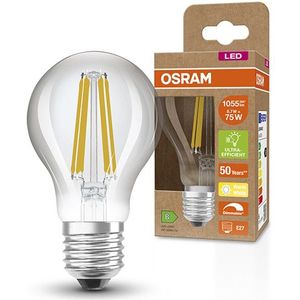 Osram LED lamp E27 | Peer A60 | Ultra Efficient | Filament | 2700K | Dimbaar | 5.7W (75W)