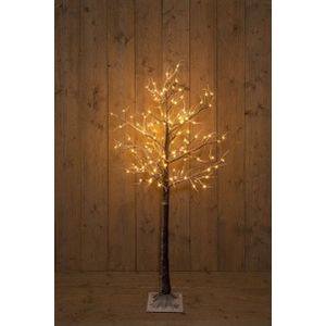Anna's Collection Verlichte Bruine Lichtboom - 160 cm - 144 LED Lichtjes