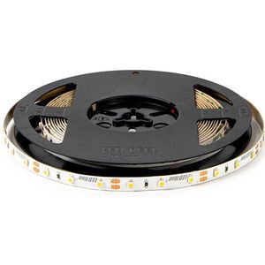 Led strip 5 meter set | Koud wit | SMD 3528 | 60 leds p/m | IP20 | 12V