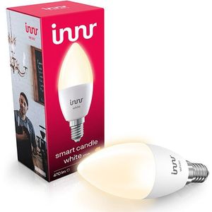 Innr Smart lamp E14 | Kaars B37 | White | Zigbee | 4.6W