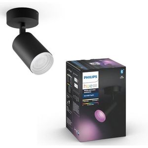 Philips Hue Fugato Spot White & Color zwart