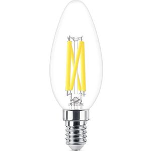 Philips LED lamp E14 | WarmGlow | Kaars B35 | Filament | 2200-2700K | Dimbaar | 5.9W (60W)