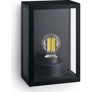 Philips myGarden wandlamp E27 | Alzor | IP44 | Zwart
