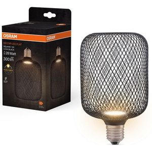 Osram LED lamp E27 | Bol | Zwart | Filament | 2700K | 3.5W (28W)