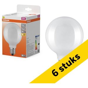 Osram - LED Lamp - E27 - Globe G95 - Filament - Mat - 6x 5.9W (60W) - 2700K