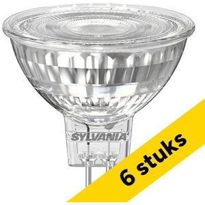 6x Sylvania GU5.3 LED spot | MR16 | 4000K | Dimbaar | 4.3W (35W)