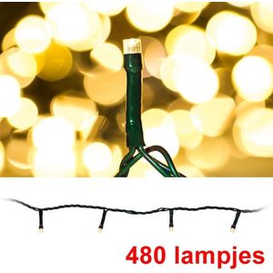 Kerstverlichting 39 meter | warm wit | 480 lampjes