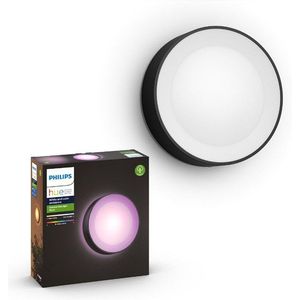 Philips Hue Outdoor Daylo wandlamp zwart | White en Color Ambiance