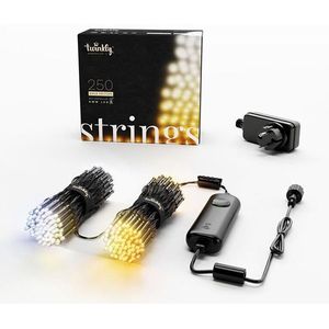Twinkly kerstverlichting AWW | 20 meter | Gold edition (250 leds, Wifi, IP44)
