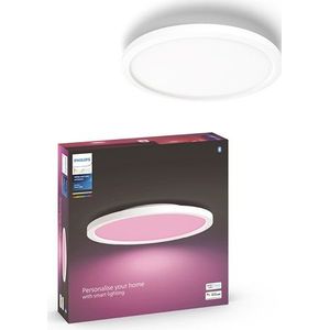 Philips Hue Surimu Plafondlamp Ø 39.5 cm | White en Color Ambiance | Wit | 40W