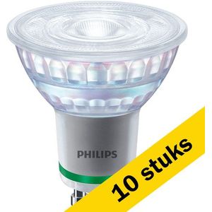 10x Philips GU10 LED spot | Ultra Efficient | 3000K | 2.1W (50W)
