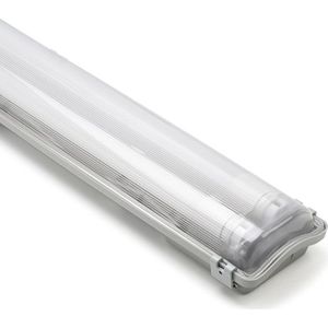 123led - LED TL Armatuur - 60 cm - Inclusief TL Buizen - 4000K - IP65