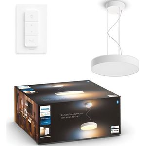 Philips Hue Enrave Hanglamp - Warm Tot Koelwit Licht - Wit - 1 Dimmer Switch