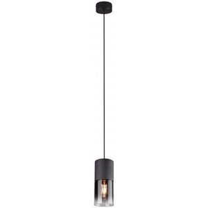 Trio Robin hanglamp zwart, geschikt voor 1 x E27