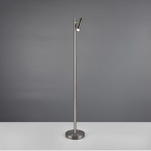 LED Vloerlamp | Gomez | Rond | 3000-6500K | Nikkel mat | IP20 | 3W | Trio Lighting