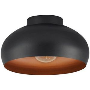 Eglo Plafondlamp E27 | Mogano 2 | �Ø 28 cm | IP20 | Zwart/Koper