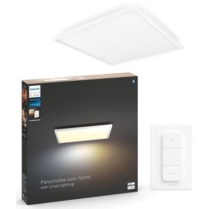 Philips Hue Aurelle plafondlamp White Ambiance vierkant - groot