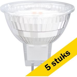 5x Calex GU5.3 LED spot | 2700K | 6W (39W)