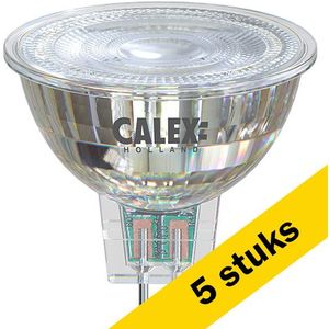 5x  Calex GU5.3 LED spot | MR16 | 3000K | 3.5W (20W)