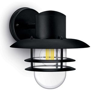 Philips myGarden wandlamp E27 | Inyma | IP44 | Zwart