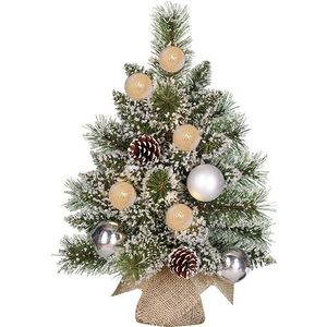 vidaXL Kunstkerstboom met standaard 210 cm PVC groen vidaXL Kunstkerstboom met standaard 210 cm PVC groen