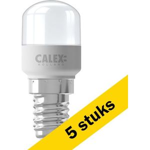 5x Calex LED lamp E14 | Buis T22 | Mat | 2700K | 0.3W (15W)