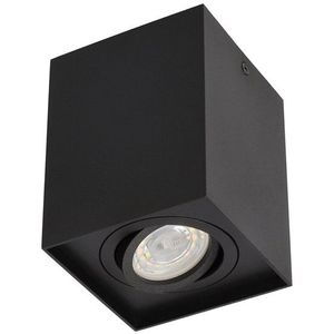 Led opbouwspot | Vierkant | Zwart | GU10 fitting | 95mm