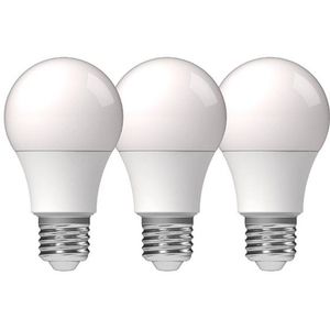 123led LED lamp E27 | Peer A60 | 2700K | Mat | 7.3W (60W) | 3 stuks