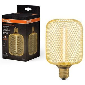 Osram LED lamp E27 | Bol | Goud | Filament | 1800K | Dimbaar | 3.5W (16W)