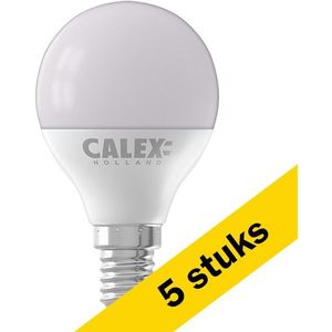 5x Calex LED lamp E14 | Kogel P45 | 2700K | 4.9W (40W)