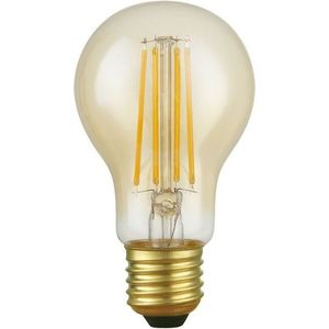 123led LED lamp E27 | Peer A60 | Filament | Goud | 2200K | Dimbaar | 4.7W (40W)