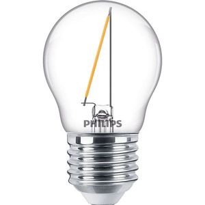 Philips LED lamp E27 | Kogel P45 | Filament | 2700K | 1.4W (15W)